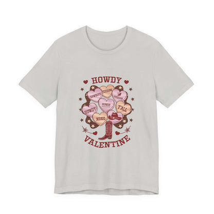 Candy Heart Shirt, Valentine's Day Gift, Country Conversation Hearts Shirt - PopCultureByDesign36