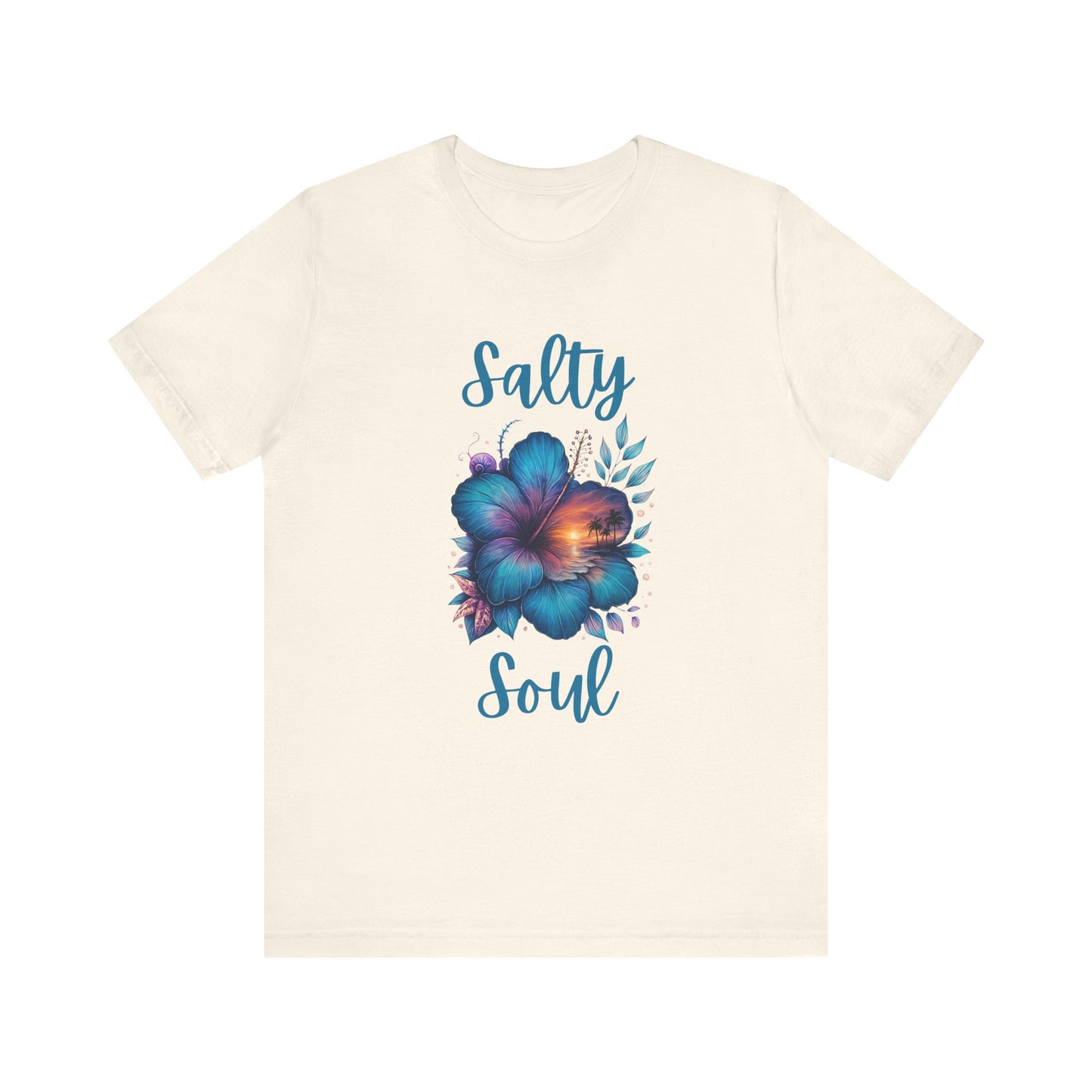 Summer Salty Soul T-shirt, Trendy Summer Shirt, Retro Summer T-shirt - PopCultureByDesign36