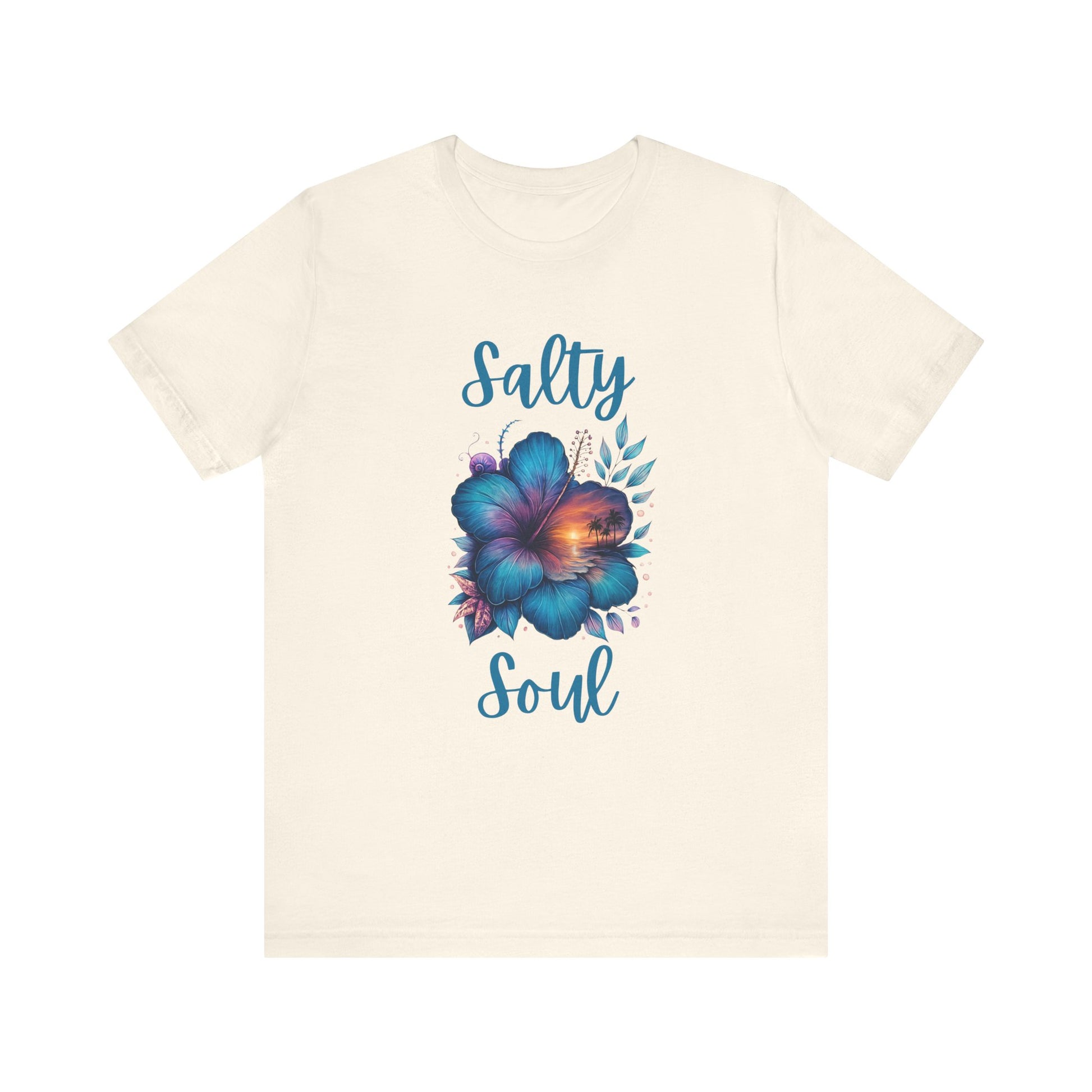 Summer Salty Soul T-shirt, Trendy Summer Shirt, Retro Summer T-shirt - PopCultureByDesign36