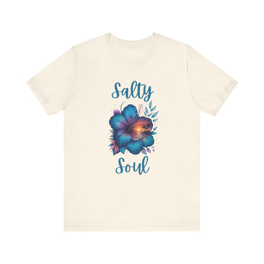 Summer Salty Soul T-shirt, Trendy Summer Shirt, Retro Summer T-shirt - PopCultureByDesign36