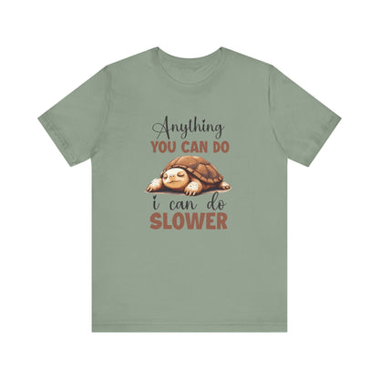 Cute Turtle Shirt, Retro Turtle Shirt, Slow and Steady Shirt, Tortoise shirt, - PopCultureByDesign36