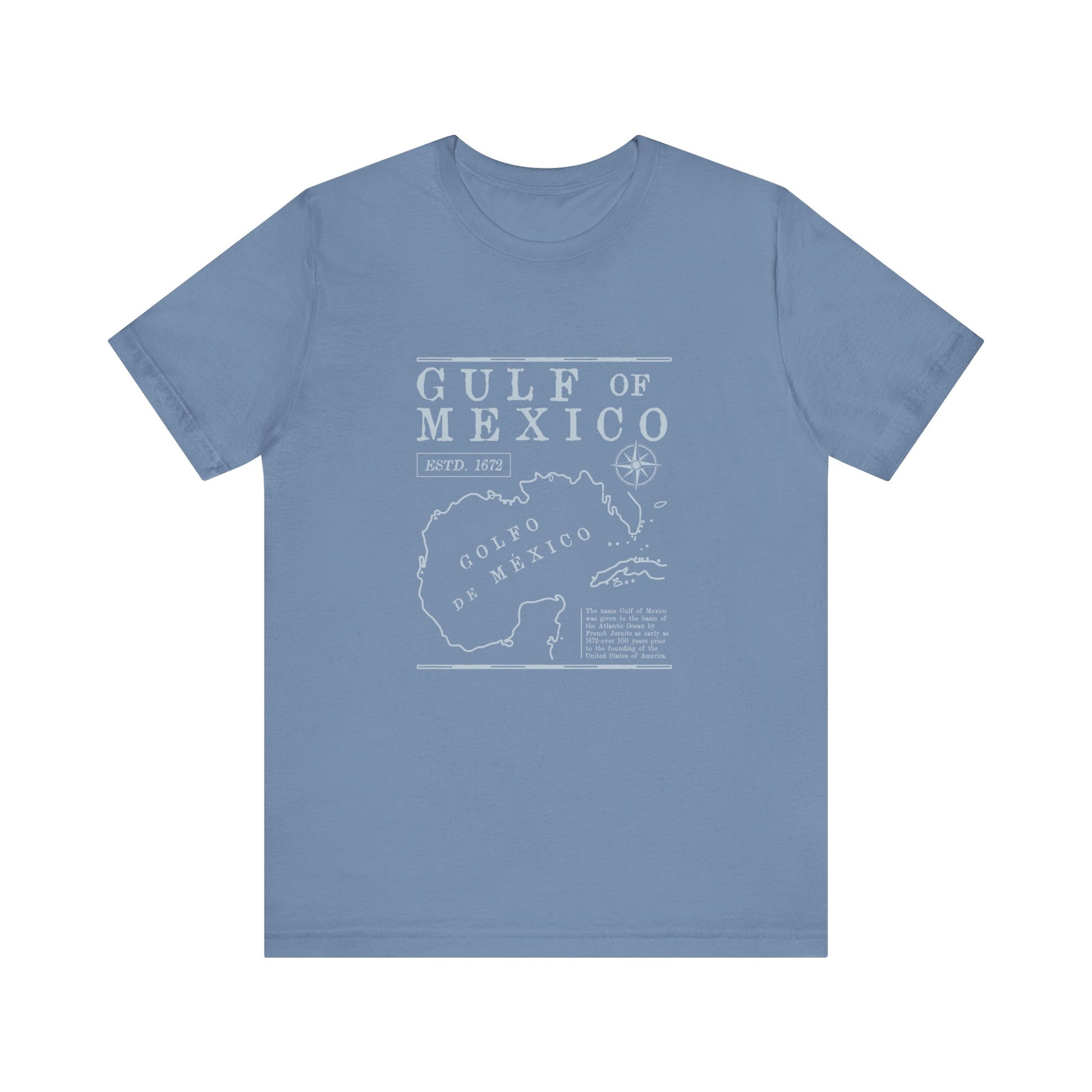 Gulf of Mexico Shirt, Gulf Coast Shirt, Historical Gulf of Mexico - PopCultureByDesign36