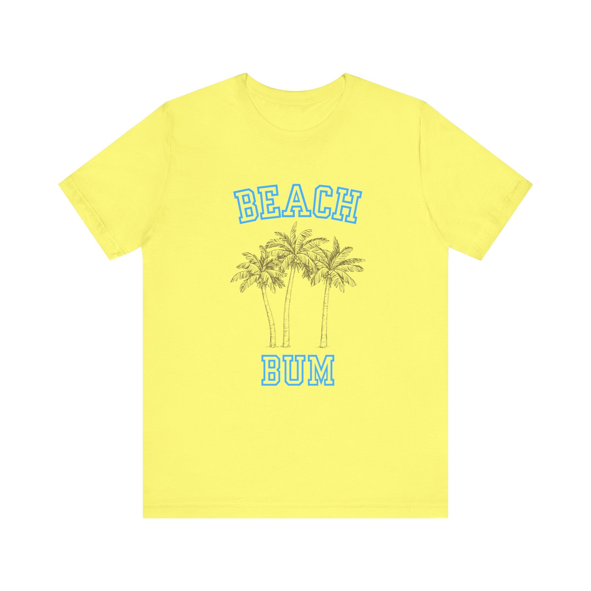 Beach Bum Palm Tree Shirt, Tropical Island Vacation Clothing, Palm Tree Lover Gift - PopCultureByDesign36