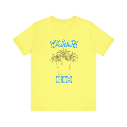 Beach Bum Palm Tree Shirt, Tropical Island Vacation Clothing, Palm Tree Lover Gift - PopCultureByDesign36