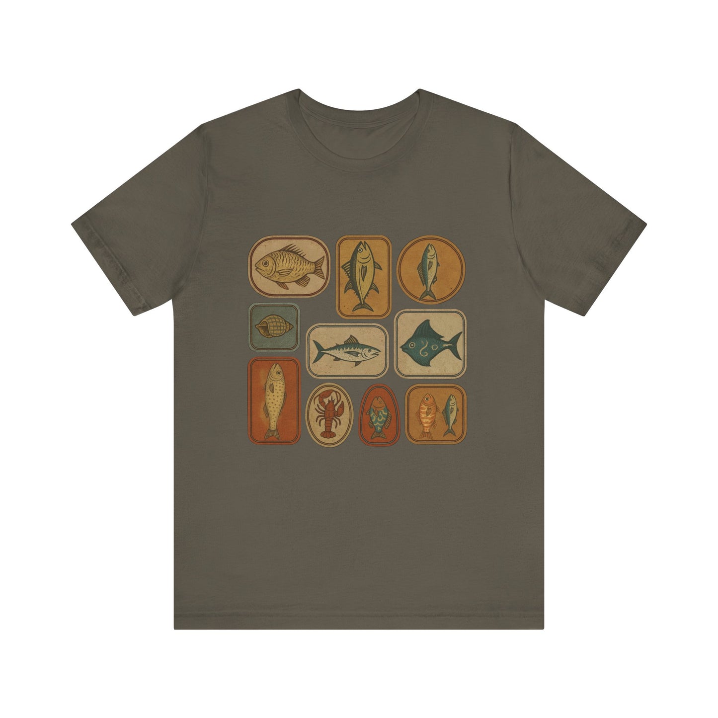 Retro Fisher Shirt, Fish Shirt For Men, Fisher Tee, Fisher Gifts - PopCultureByDesign36