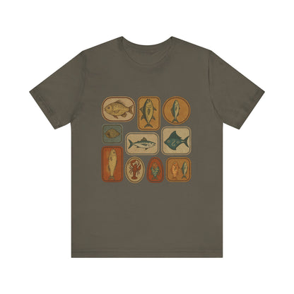 Retro Fisher Shirt, Fish Shirt For Men, Fisher Tee, Fisher Gifts - PopCultureByDesign36