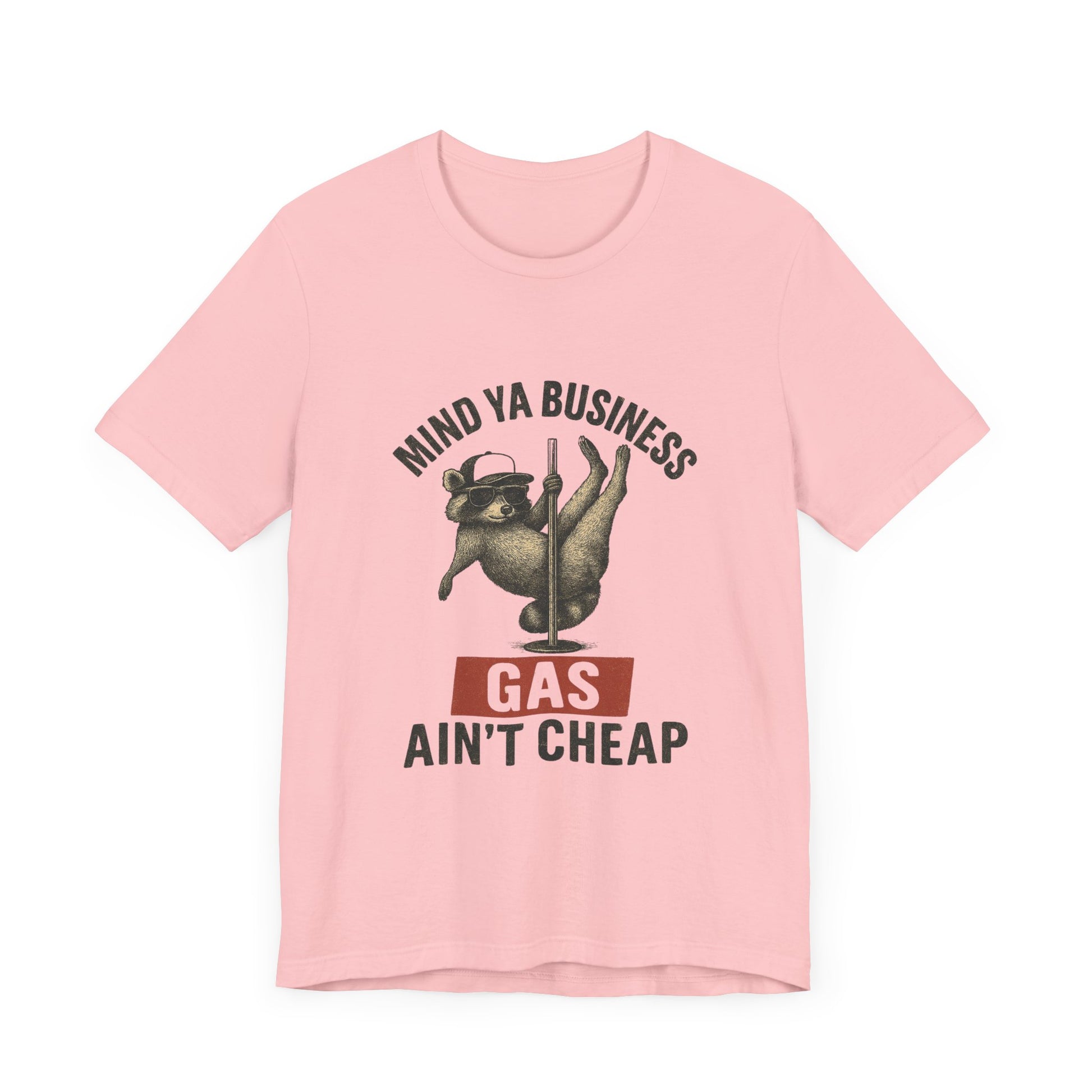 Funny Raccoon Pole Dancing Unisex Tee, Humorous Graphic Tee, - PopCultureByDesign36