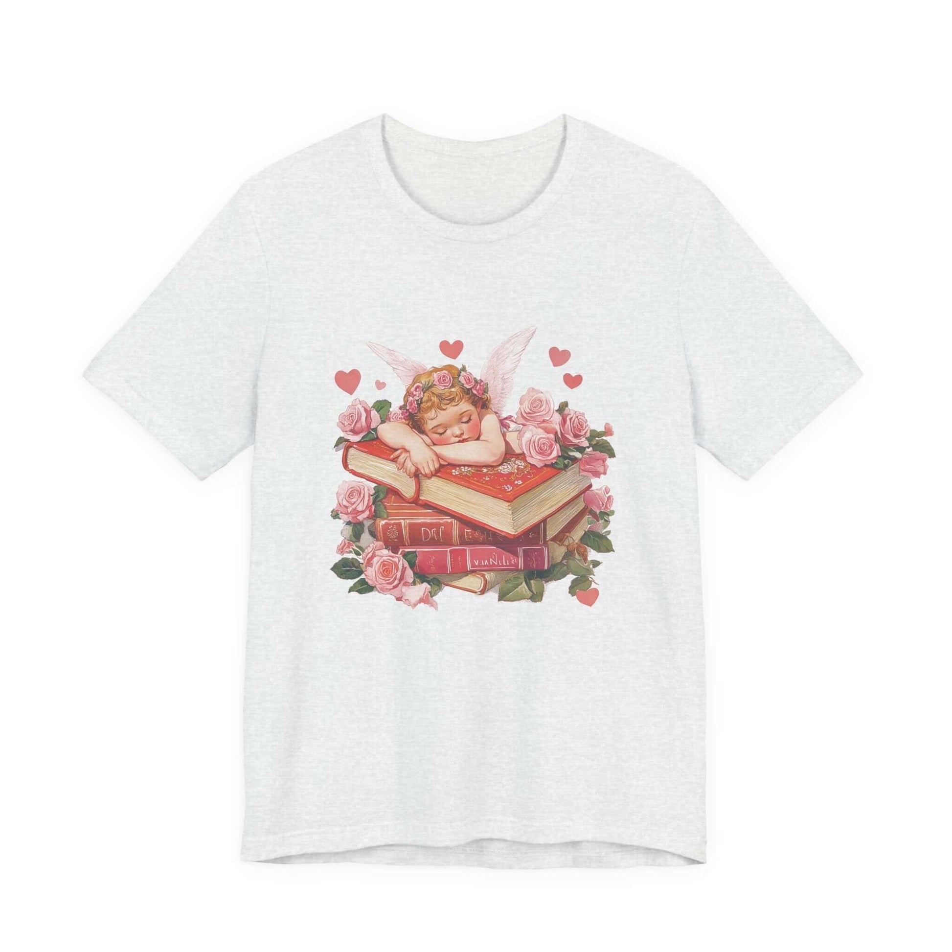 Reading Cupid Shirt, Funny Cupid Shirt, Cupid Love Shirt, Book Reader Shirt - PopCultureByDesign36