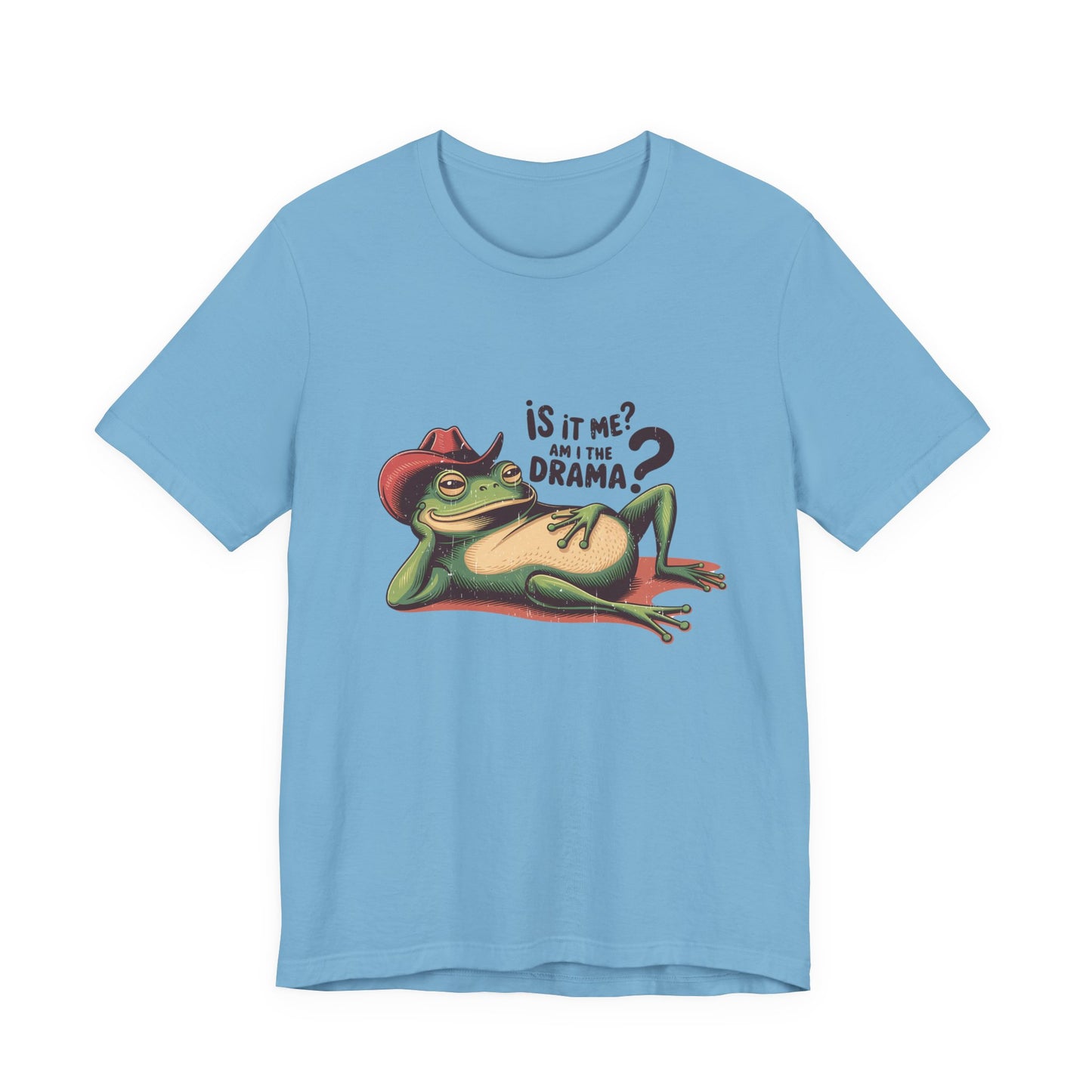 Am I The Drama Shirt, Funny Frog Joke T-Shirt, Meme Frog Shirt - PopCultureByDesign36