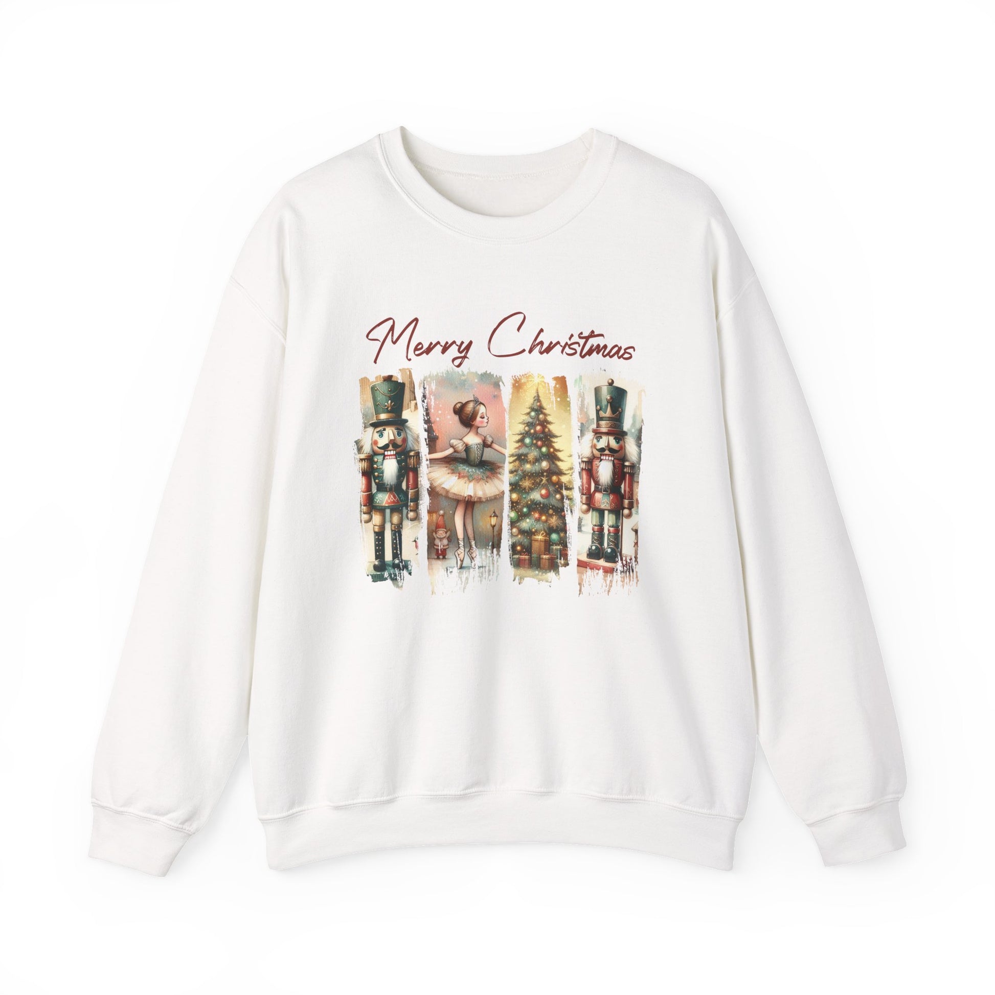 Merry Christmas Sweatshirt, Christmas Tis The Season Sweatshirt - PopCultureByDesign36