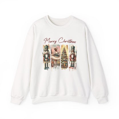 Merry Christmas Sweatshirt, Christmas Tis The Season Sweatshirt - PopCultureByDesign36