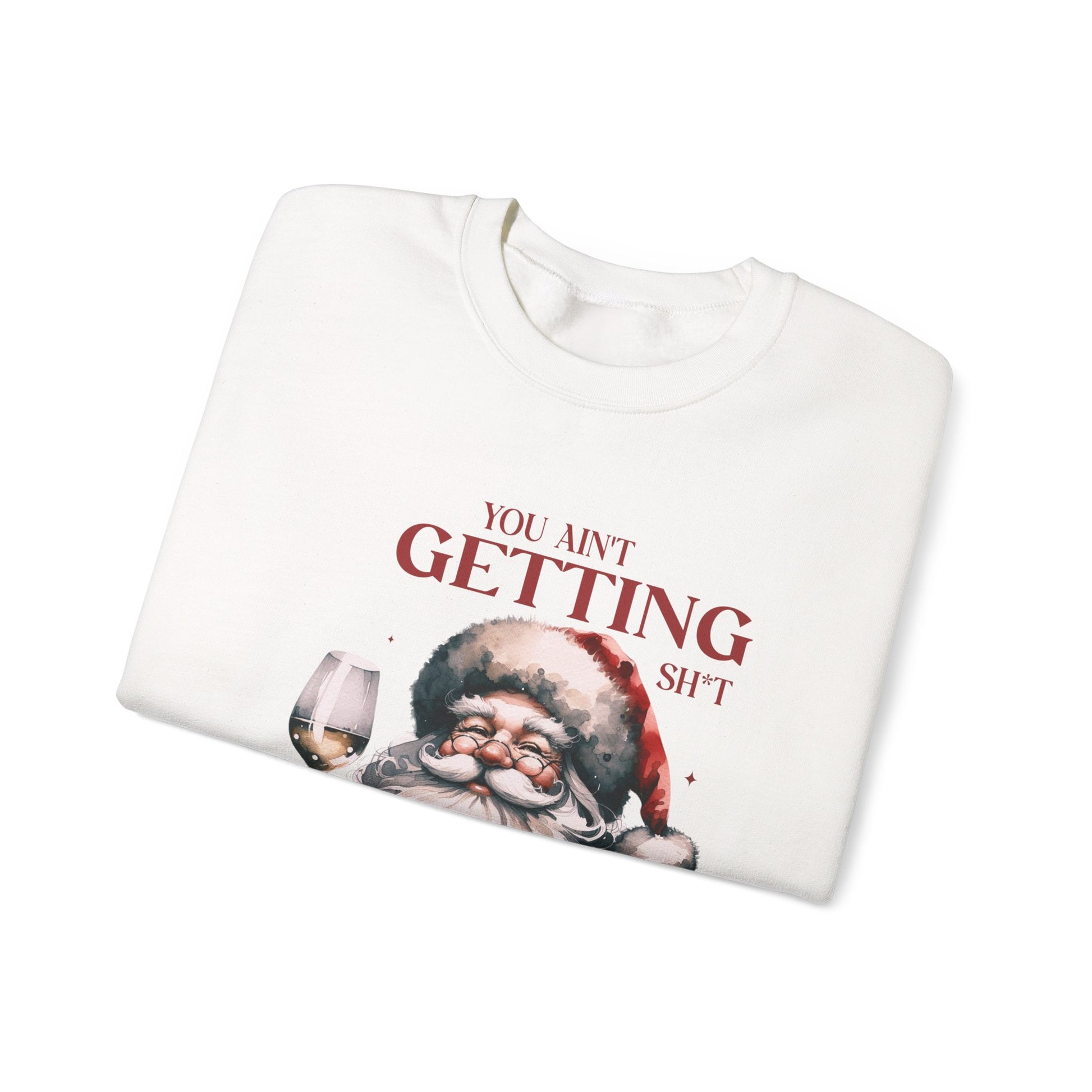 Santa Inspired, Funny Santa sweatshirt, Retro Santa sweatshirt - PopCultureByDesign36