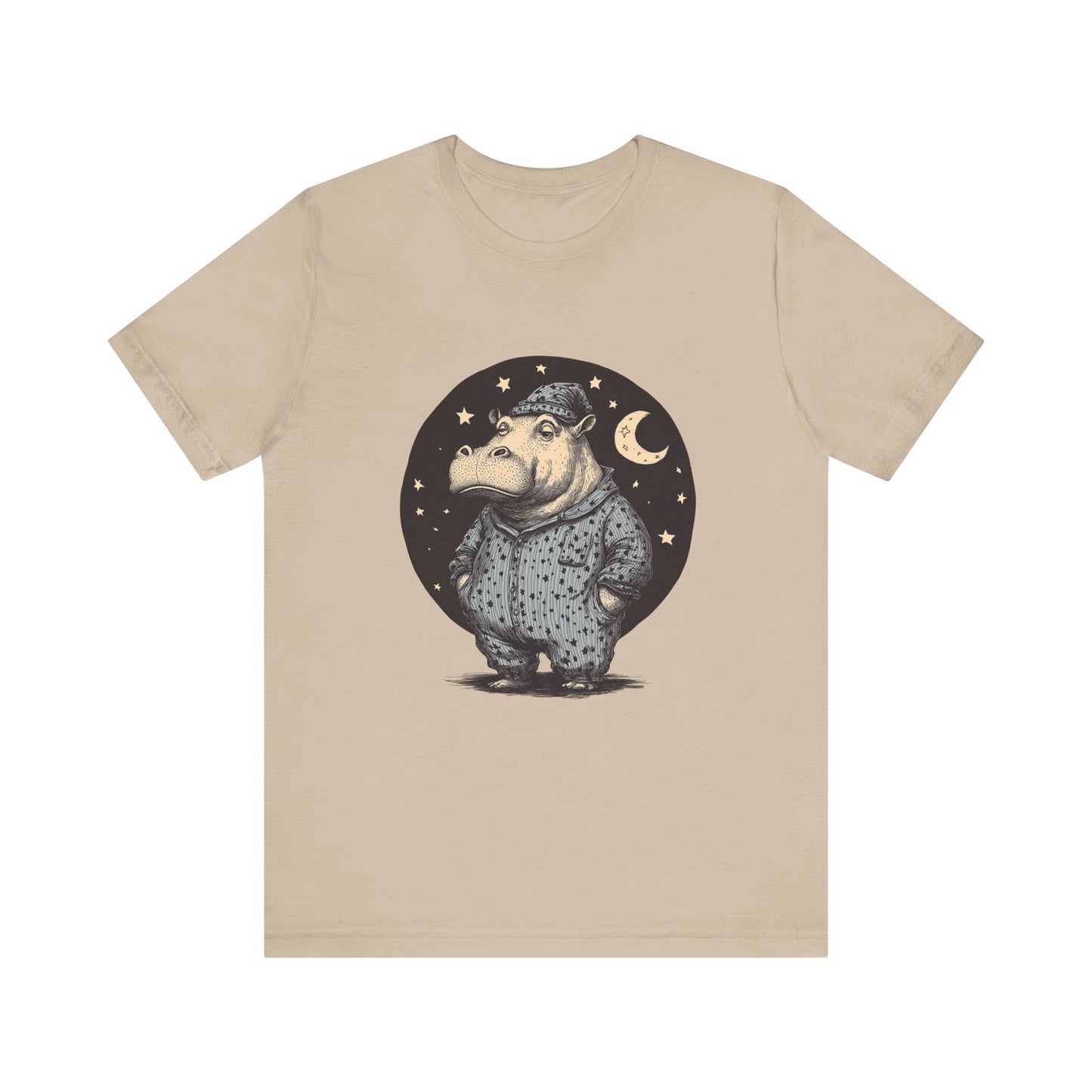 Sleepy Hippo Shirt, Funny Hippo Shirt, Cute Hippo Shirt - PopCultureByDesign36