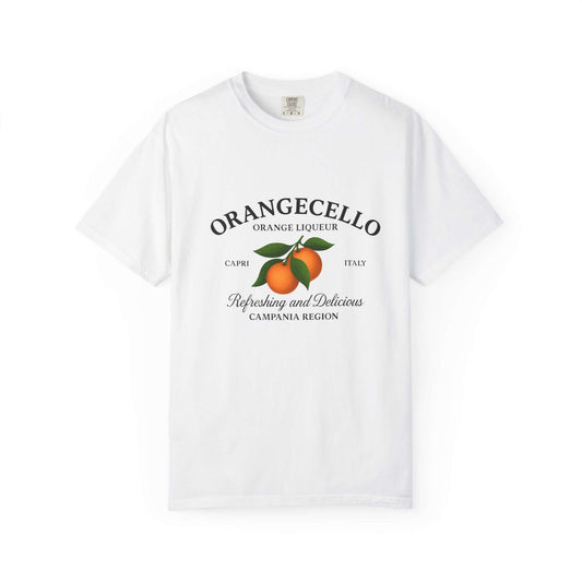Orangecello Tee, Orangecello Graphic Shirt, Italian Summer Cocktail Shirt - PopCultureByDesign36