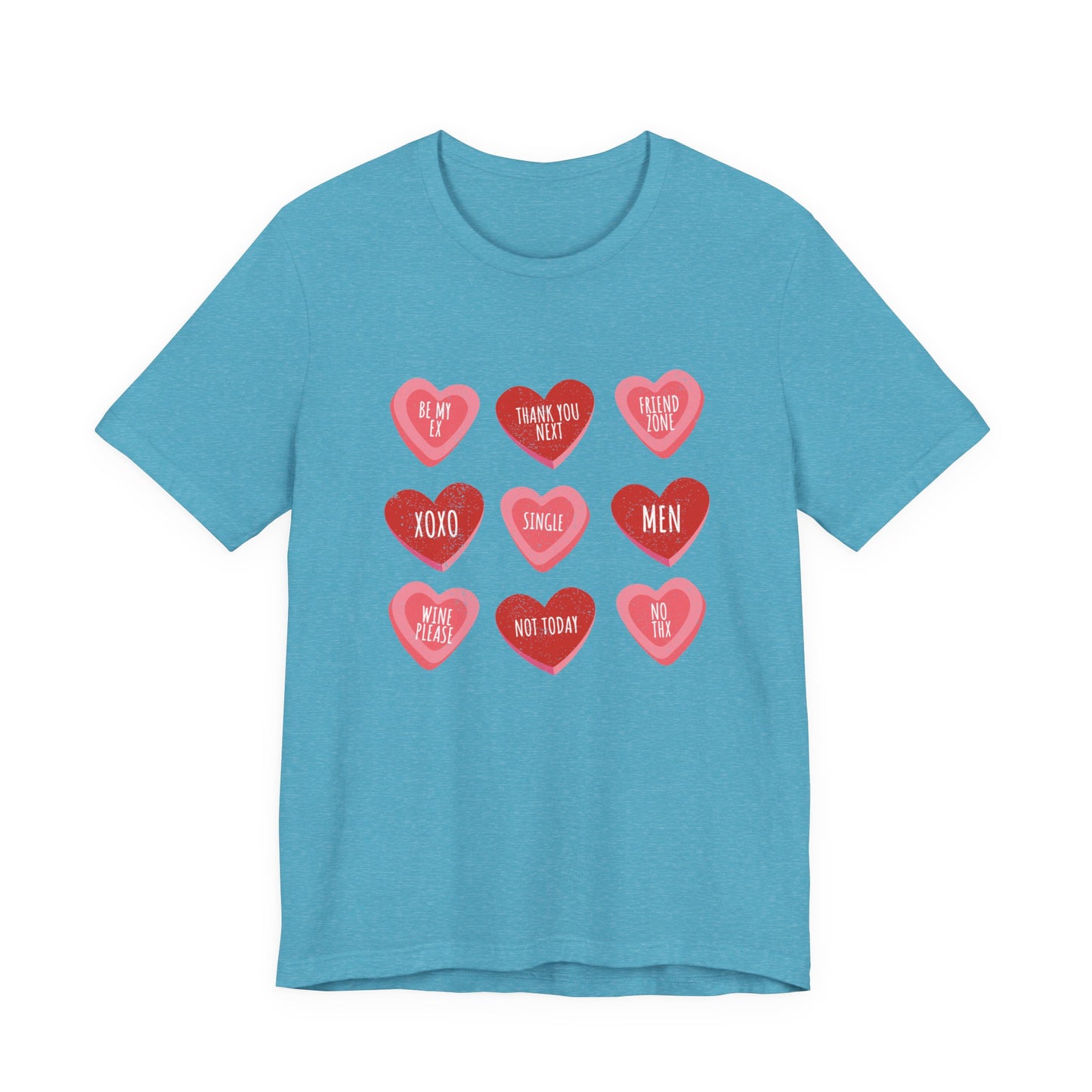 Candy Heart Shirt, Valentine's Day Gift, Conversation Hearts Shirt - PopCultureByDesign36