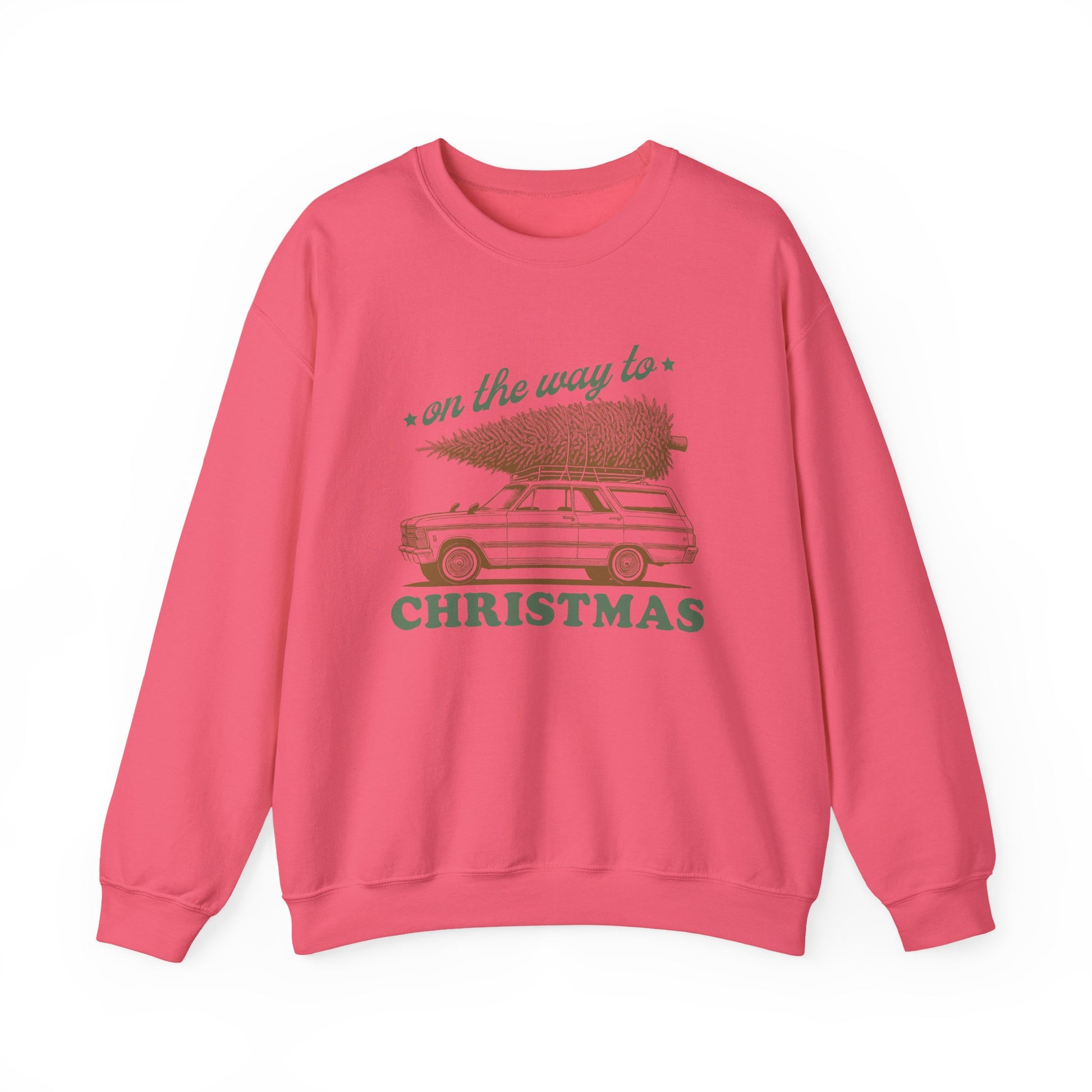 On The Way To Christmas, Xmas Sweatshirt, Family Christmas, Christmas Jolly - PopCultureByDesign36