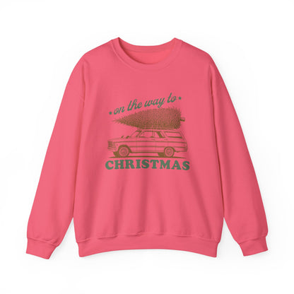 On The Way To Christmas, Xmas Sweatshirt, Family Christmas, Christmas Jolly - PopCultureByDesign36