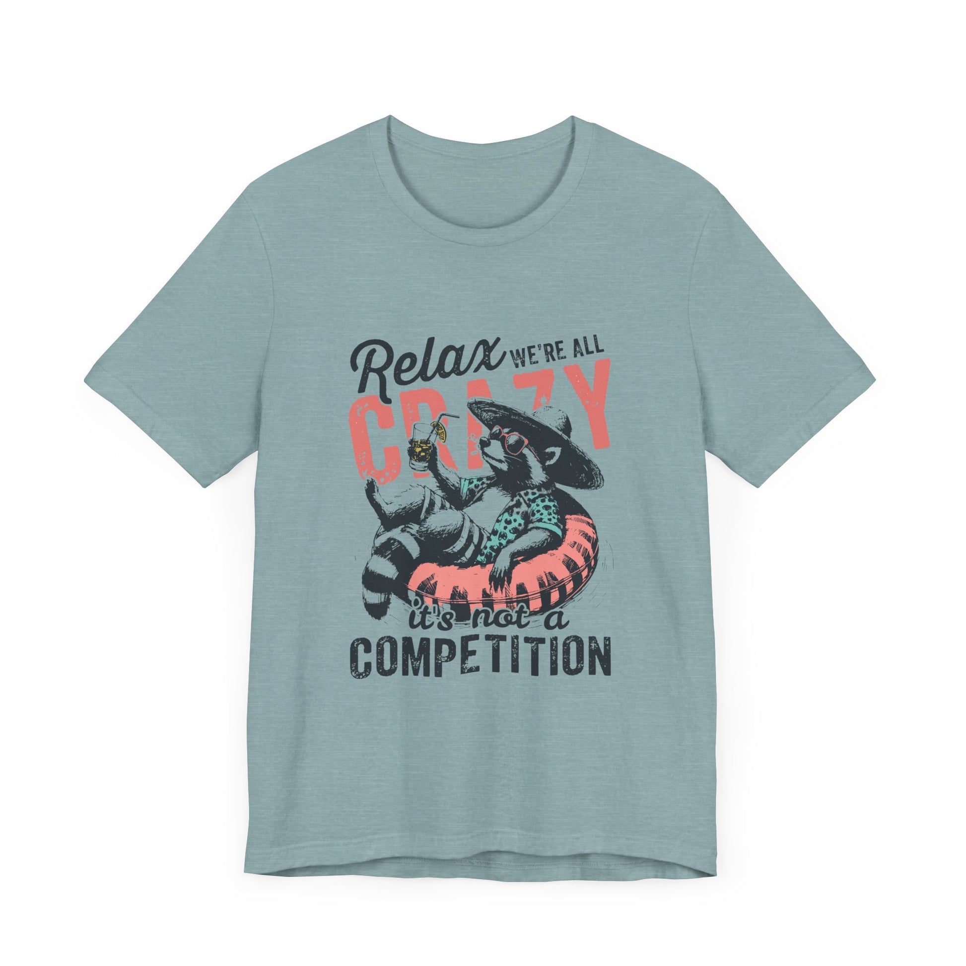 Raccoon Funny Graphic Shirt, Trash Panda Tee, Silly Raccoon - PopCultureByDesign36