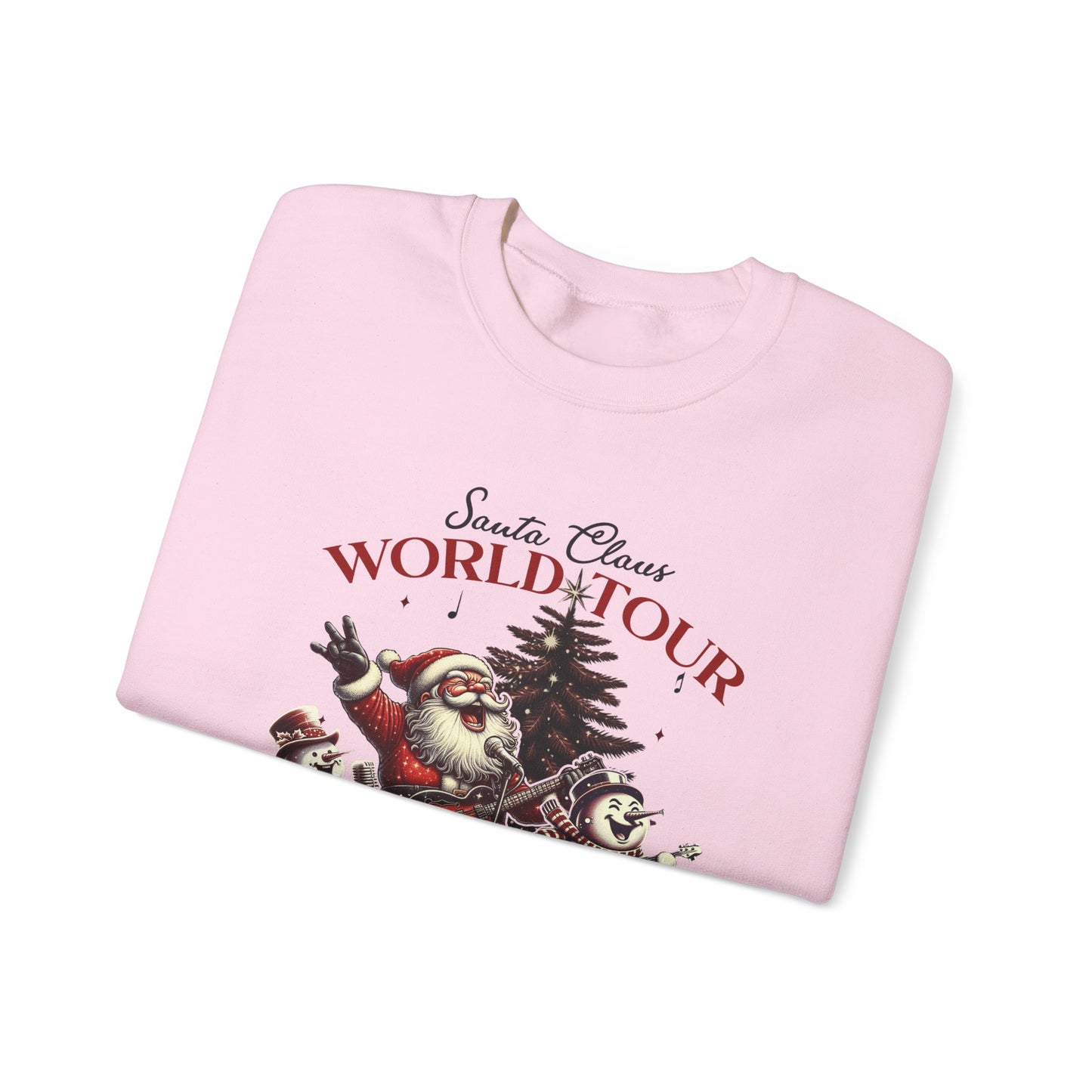 Santa Claus World Tour Christmas Shirt, Santa Claus Shirt, Funny Santa Christmas Shirt - PopCultureByDesign36