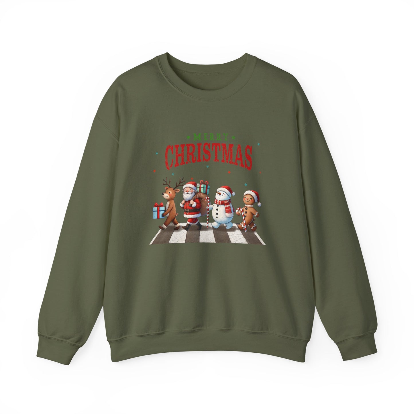 Christmas Sweatshirt, Cute Gingerbread Sweater, Gift For Christmas - PopCultureByDesign36