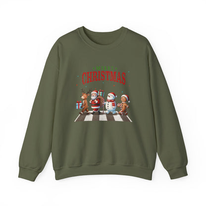 Christmas Sweatshirt, Cute Gingerbread Sweater, Gift For Christmas - PopCultureByDesign36