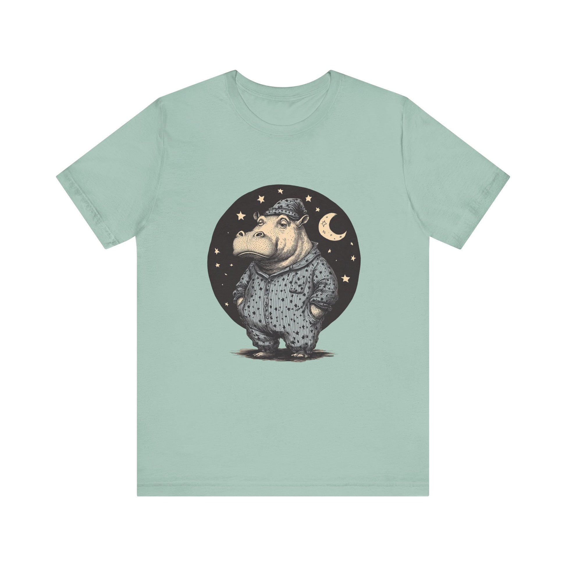 Sleepy Hippo Shirt, Funny Hippo Shirt, Cute Hippo Shirt - PopCultureByDesign36