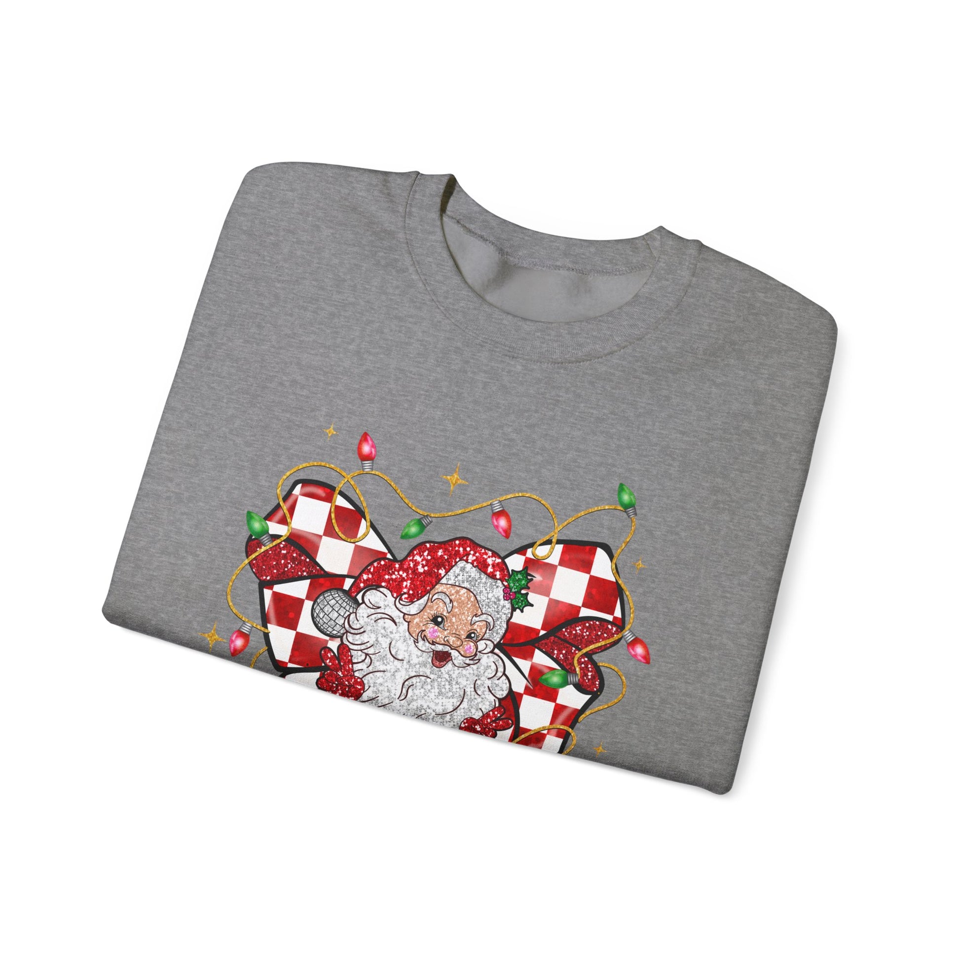 Funny Croquette Santa Sweatshirt, Santa Inspired, Funny Santa sweatshirt - PopCultureByDesign36