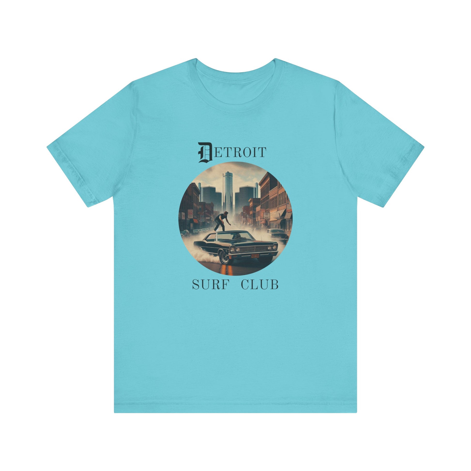 Detroit Surf Club, Detroit T-Shirt, Detroit Sports, Detroit Pride - PopCultureByDesign36