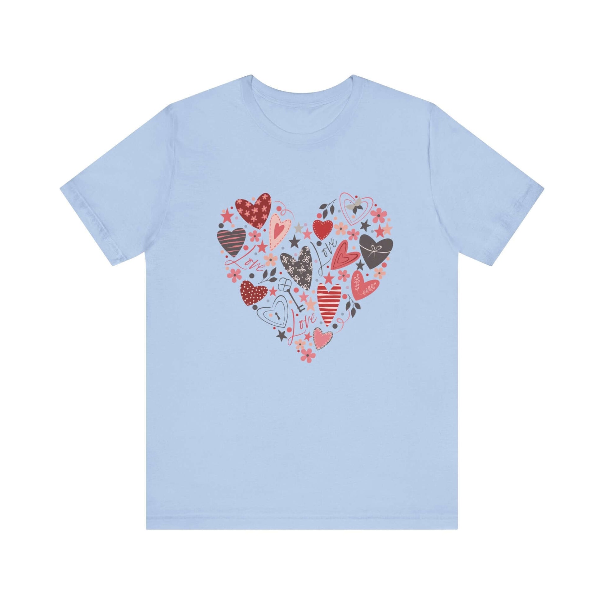 Valentine Heart Shirt, Heart Shirt, Love Shirt, Valentine Shirt, Valentines Day Shirt - PopCultureByDesign36