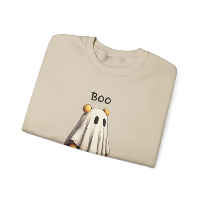 Retro Boo Ghost Halloween Sweatshirt, Halloween sweatshirt, Spooky Season - PopCultureByDesign36