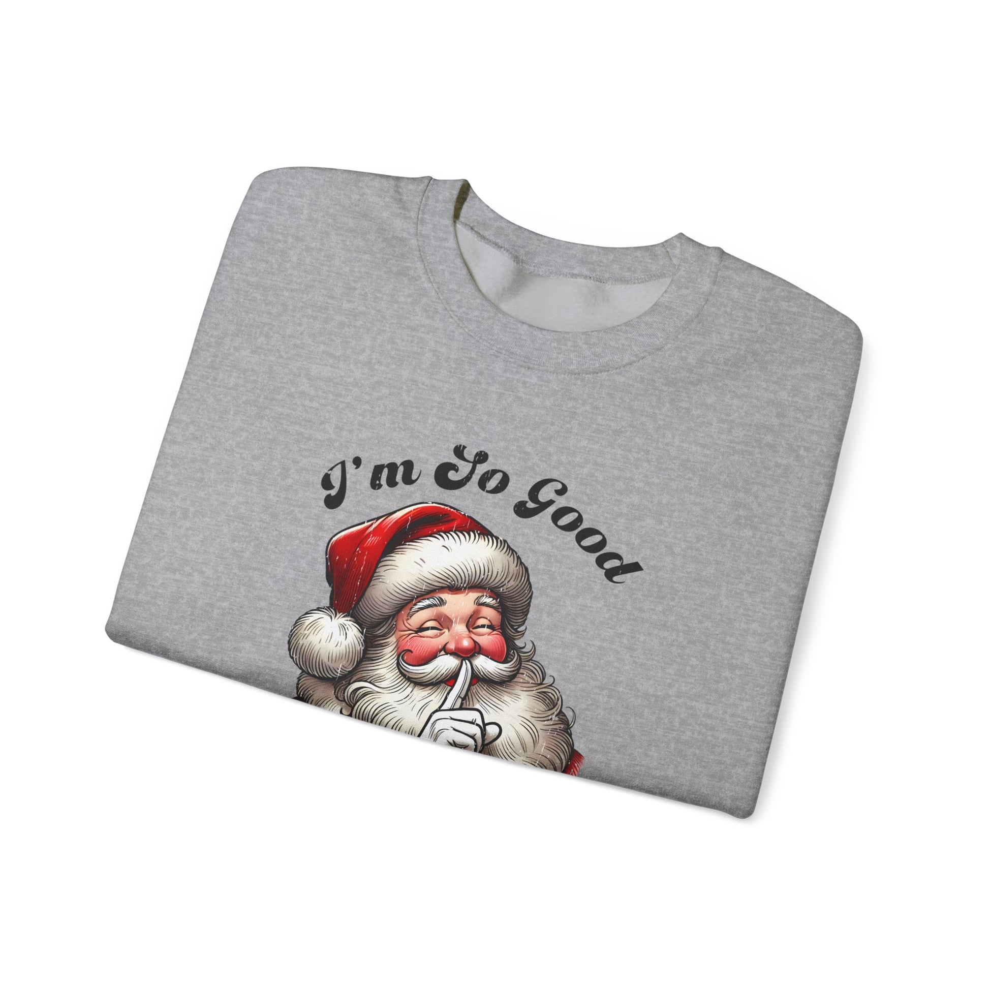 Funny Santa Sweatshirt, Women Ugly Christmas Sweatshirt, Holiday Sweatshirt - PopCultureByDesign36