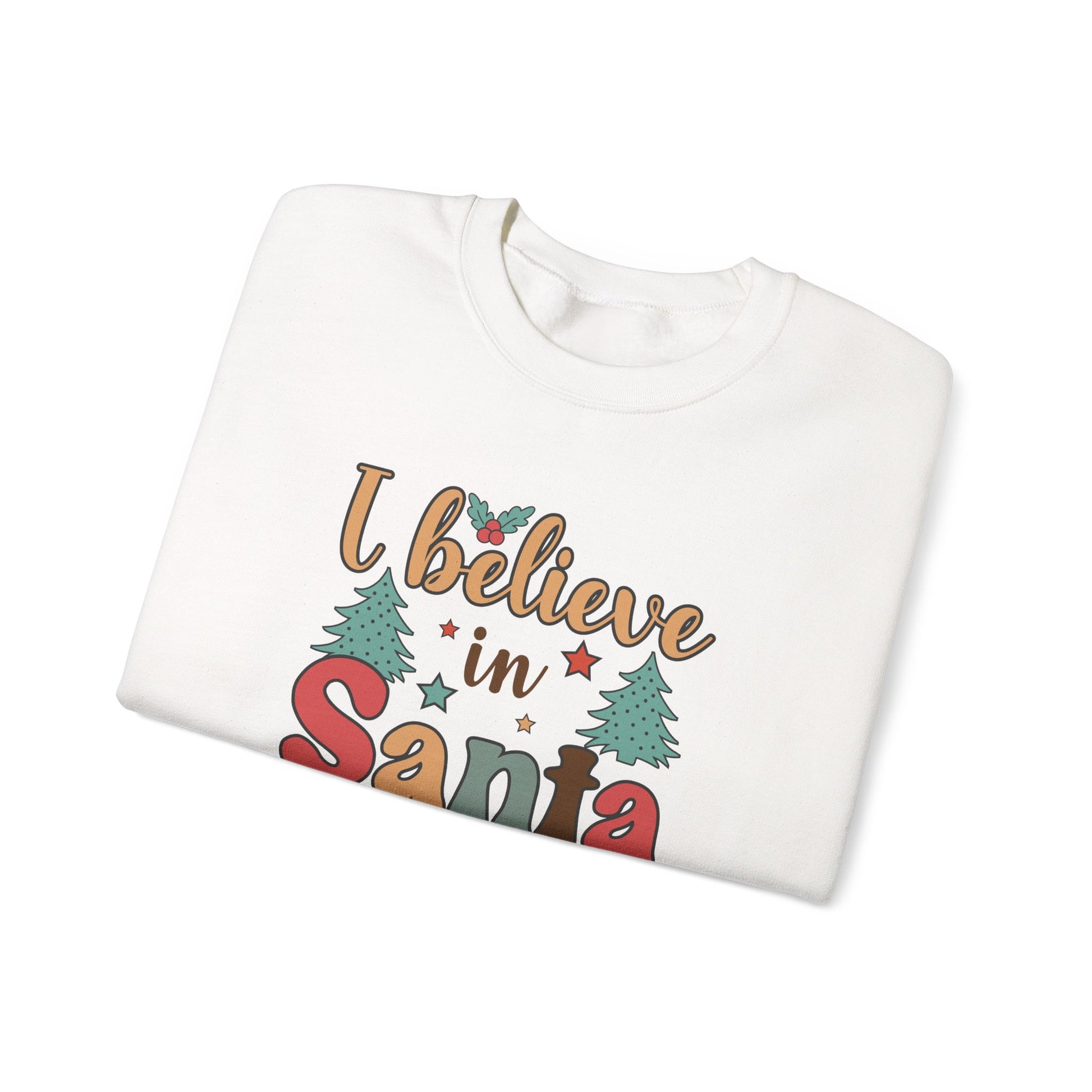 I Believe in Santa Paws Shirt, Christmas Dog Shirt, Santa Paws Shirt - PopCultureByDesign36