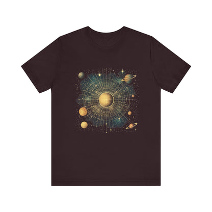 Space Galaxy T-Shirt, Solar System Tee, Astronomy Shirt - PopCultureByDesign36