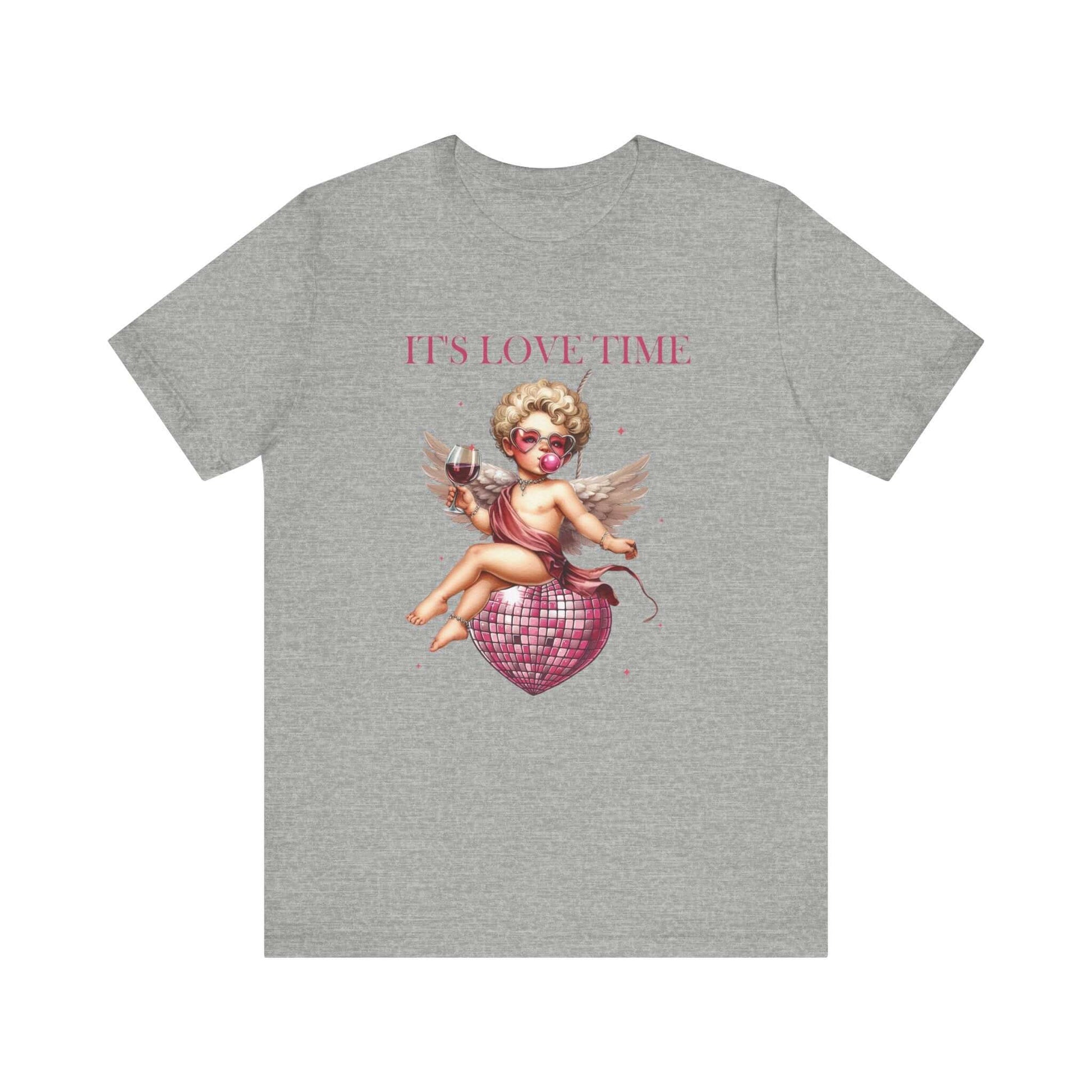 Its Love Time Shirt, Funny Cupid Shirt, Cupid Love Shirt, Vday Shirt - PopCultureByDesign36