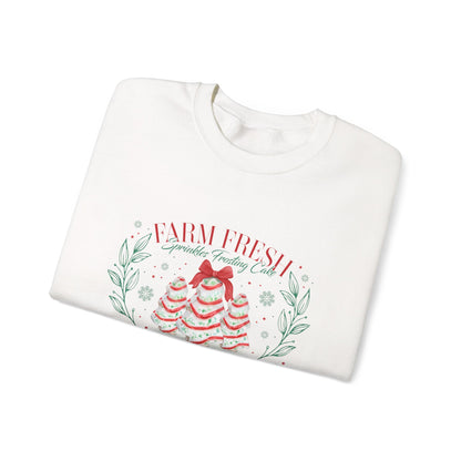 Farm Fresh Christmas Tree Cakes Shirt, Christmas Cake Sweatshirt - PopCultureByDesign36
