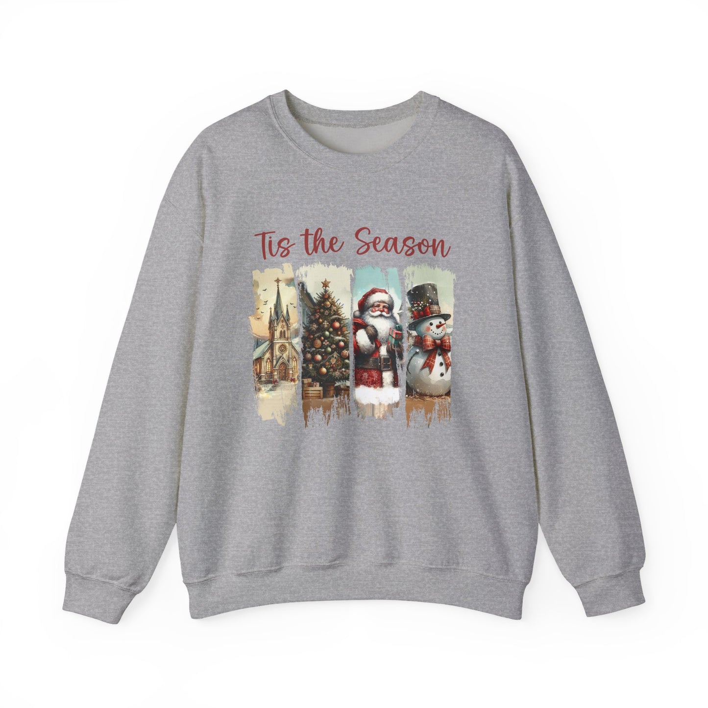 Tis The Season Sweatshirt, Merry Christmas Shirt, Christmas Sweatshirt - PopCultureByDesign36