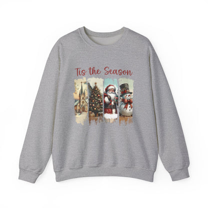 Tis The Season Sweatshirt, Merry Christmas Shirt, Christmas Sweatshirt - PopCultureByDesign36