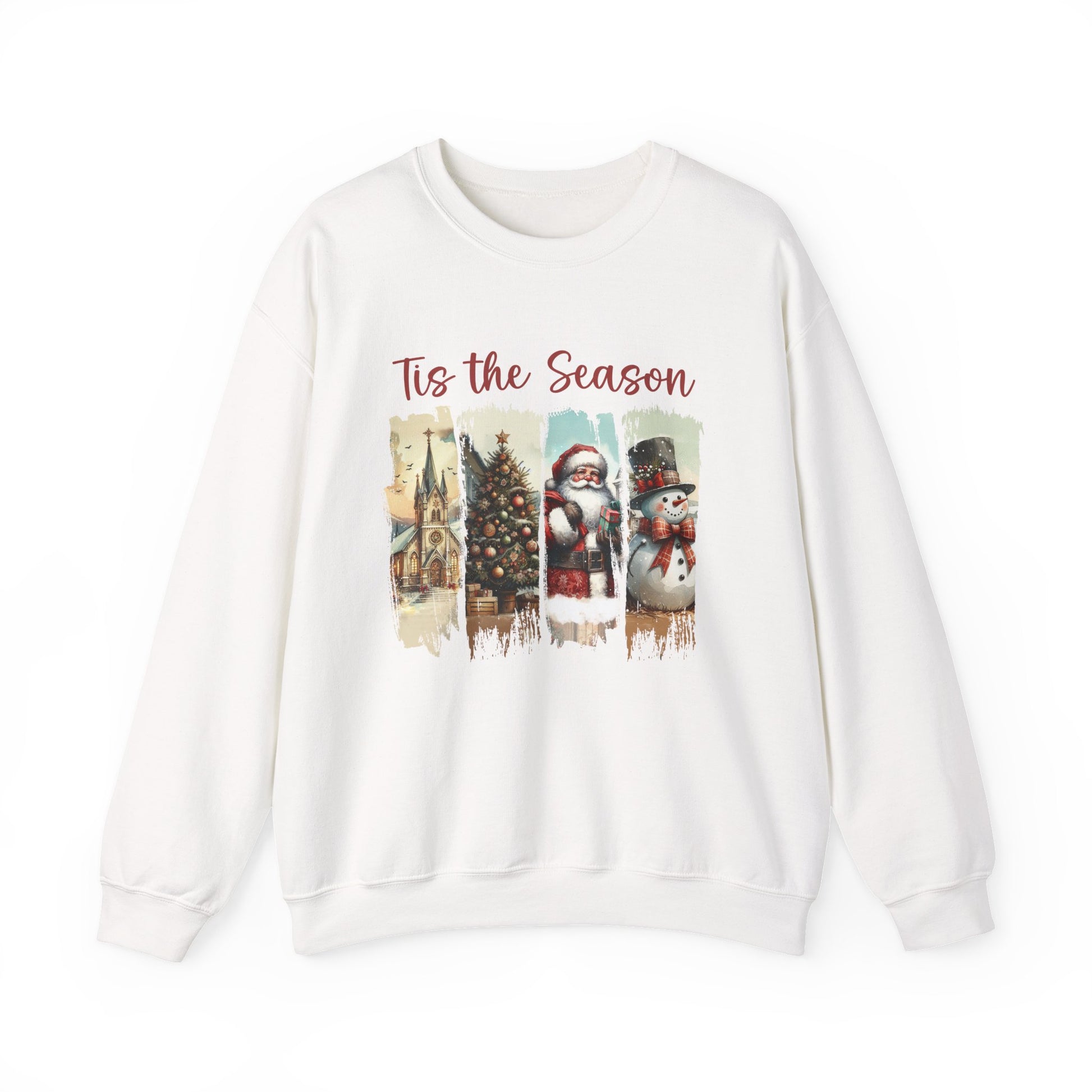 Tis The Season Sweatshirt, Merry Christmas Shirt, Christmas Sweatshirt - PopCultureByDesign36