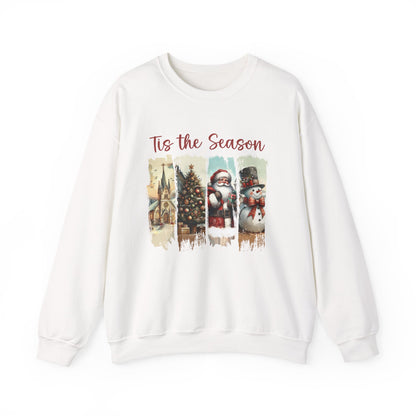 Tis The Season Sweatshirt, Merry Christmas Shirt, Christmas Sweatshirt - PopCultureByDesign36