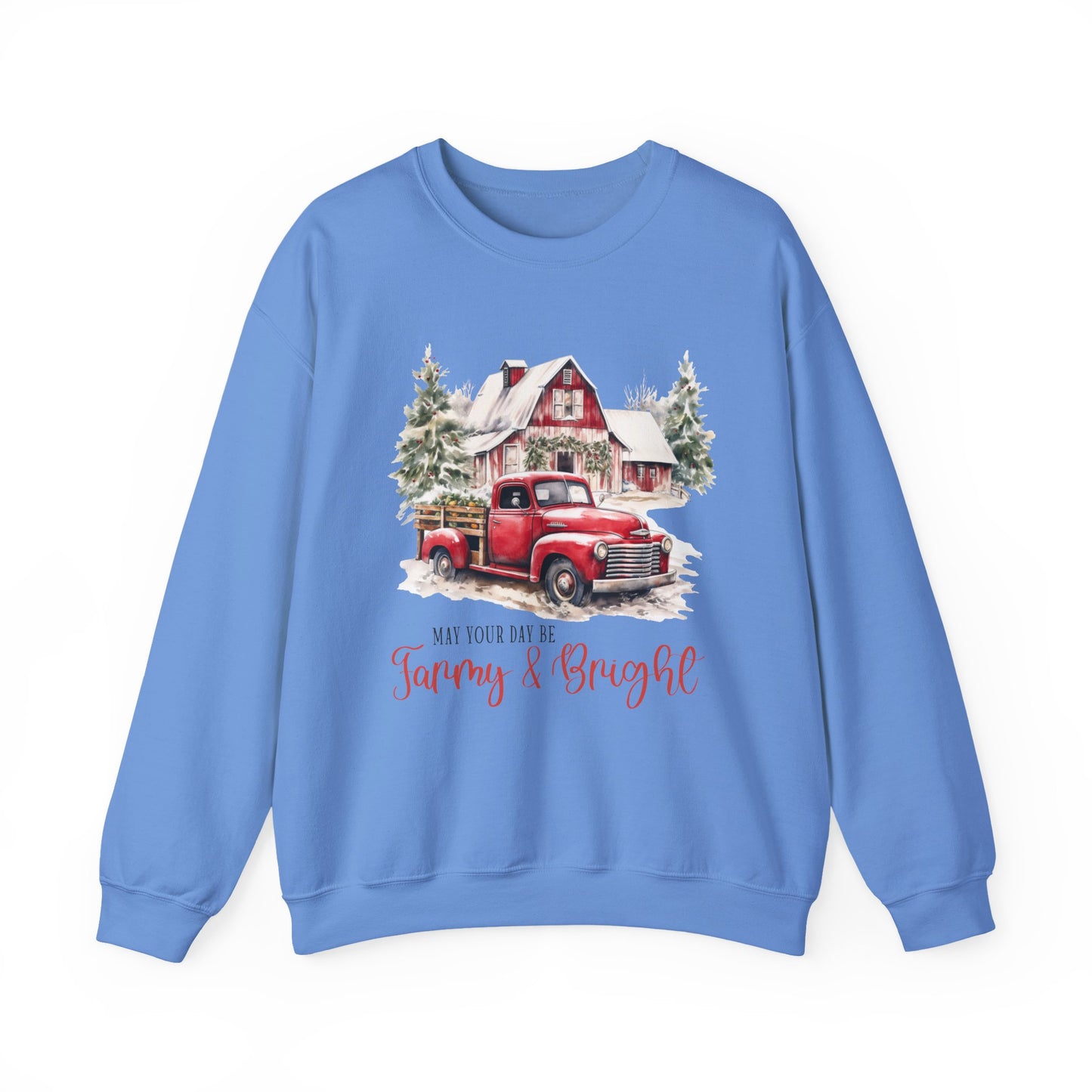 May your day be farmy and bright, Country Farm Christmas shirt - PopCultureByDesign36