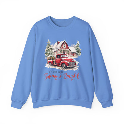 May your day be farmy and bright, Country Farm Christmas shirt - PopCultureByDesign36