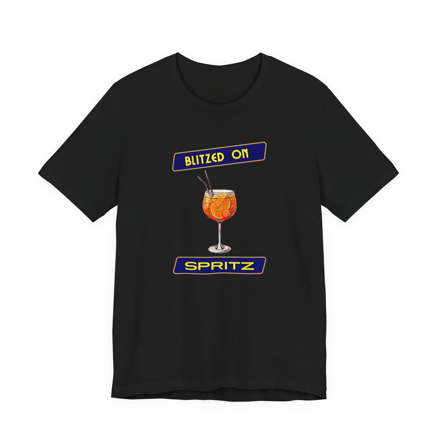 Aperol Spritz Shirt, Fun Cocktail Graphic Tee, Cocktail Drink Shirt - PopCultureByDesign36