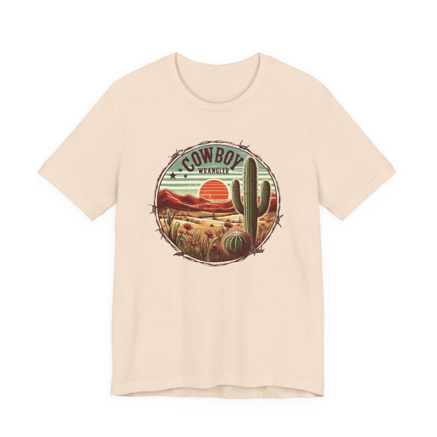 Cowboy Wrangler Shirt, Texas Shirt, Country Music Shirt, Western Shirt - PopCultureByDesign36