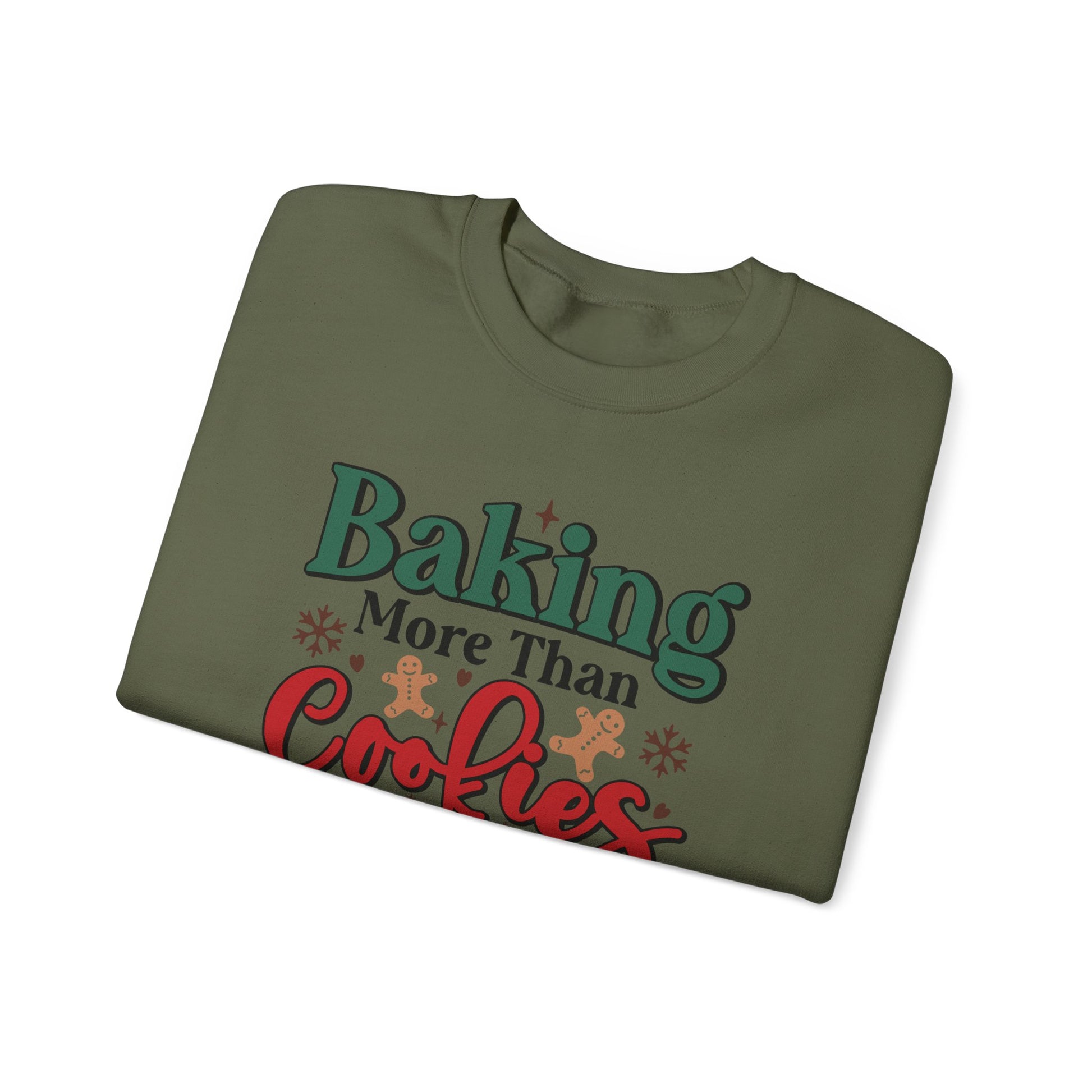 Baking More Than Cookies This Year Sweatshirt, Pregnancy Reveal Sweatshirt - PopCultureByDesign36