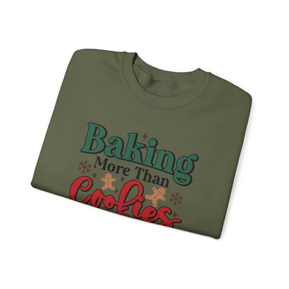 Baking More Than Cookies This Year Sweatshirt, Pregnancy Reveal Sweatshirt - PopCultureByDesign36