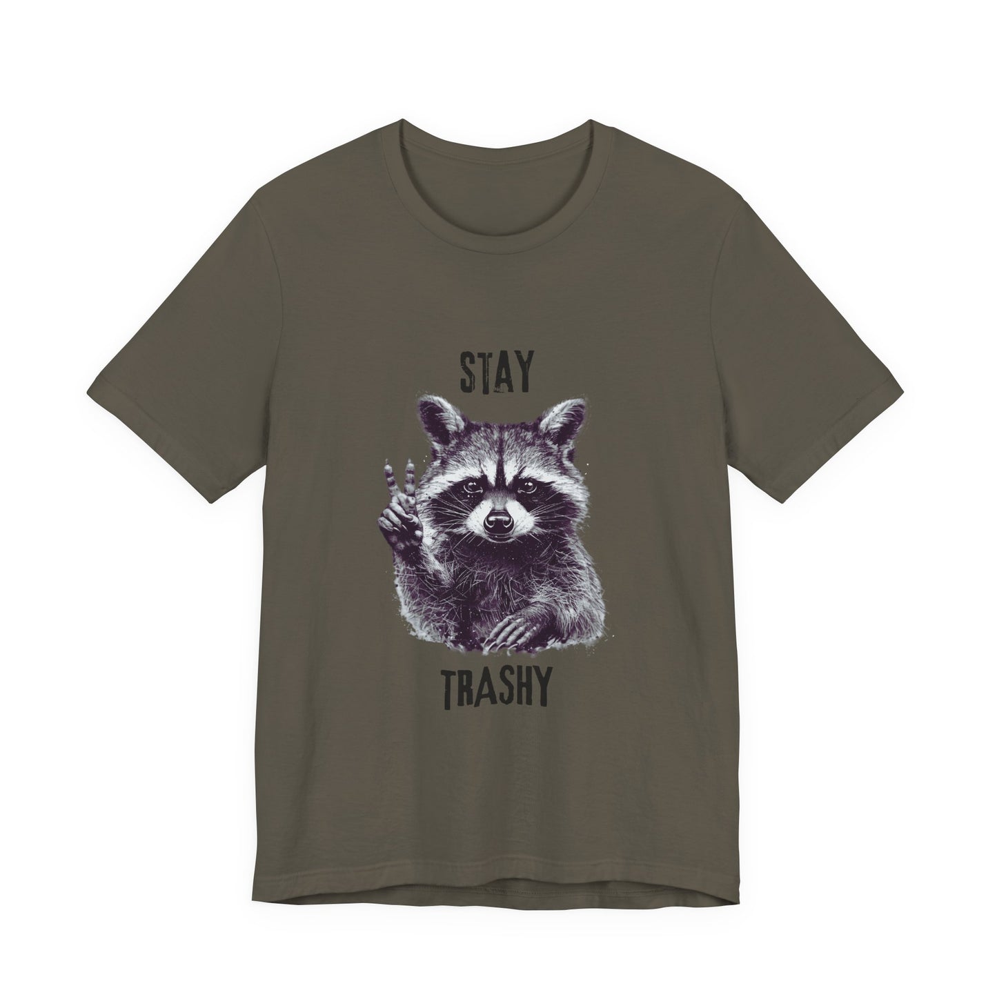 Stay Trashy Raccoon Shirt, Raccoon Shirt Funny, Cool Vintage Style Raccoon Shirt - PopCultureByDesign36