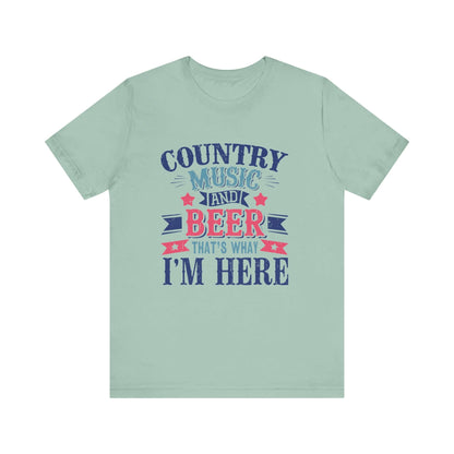 Country Music and Beer Shirt, Country Music Lover, Old Rodeo Shirt - PopCultureByDesign36