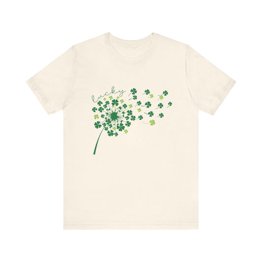 Lucky Shirt, St Patricks Day Shirt, Shamrock Heart T-Shirt - PopCultureByDesign36