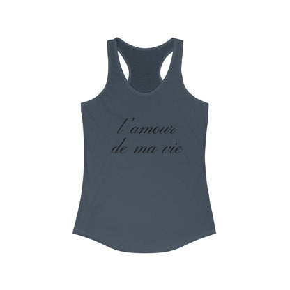 l amour de ma vie Tank Top, Gift For Paris Lover, Paris Girl - PopCultureByDesign36