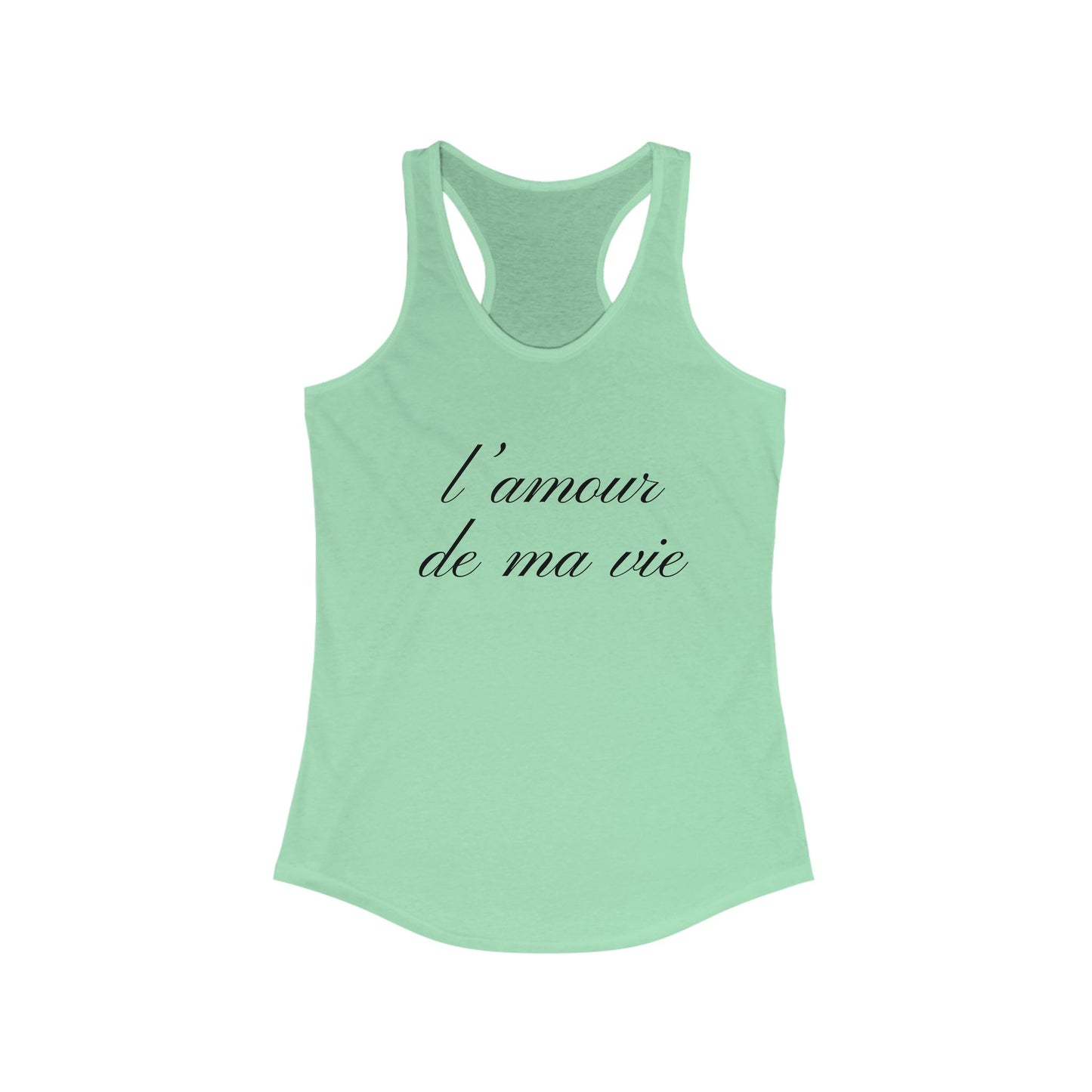 l amour de ma vie Tank Top, Gift For Paris Lover, Paris Girl - PopCultureByDesign36